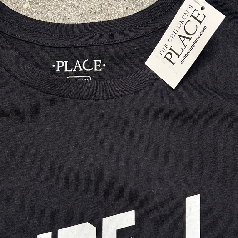 The Children’s Place Black Sarcasm Graphic Tee - Picture 3 of 6